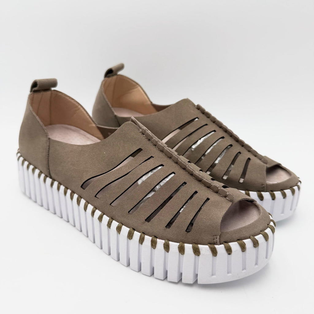 Ilse Jacobsen Womens Tulip 9376 Slip On Shoes Size 7.5 EU 38 Brown NWOB