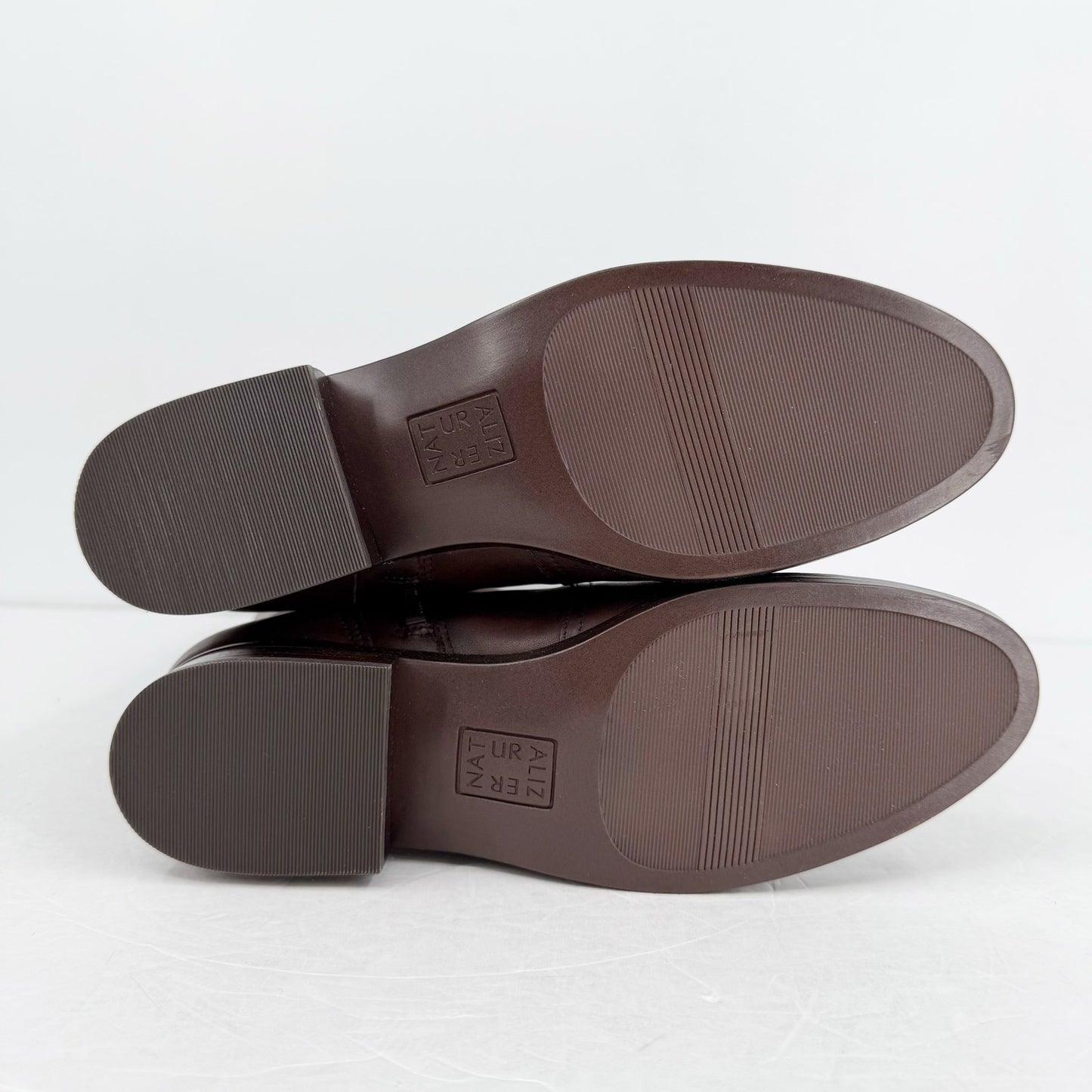 Naturalizer Womens Rena Knee High Boots US 8 M EU 38.5 Brown Leather NWOB