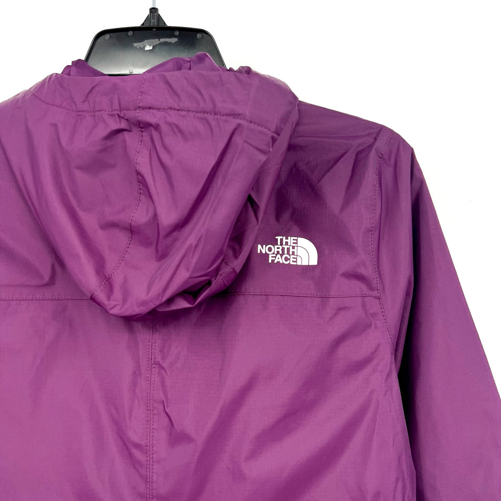 THE NORTH FACE Women's Antora Rain Hoodie Jacket XS Black Currant Purple NWT