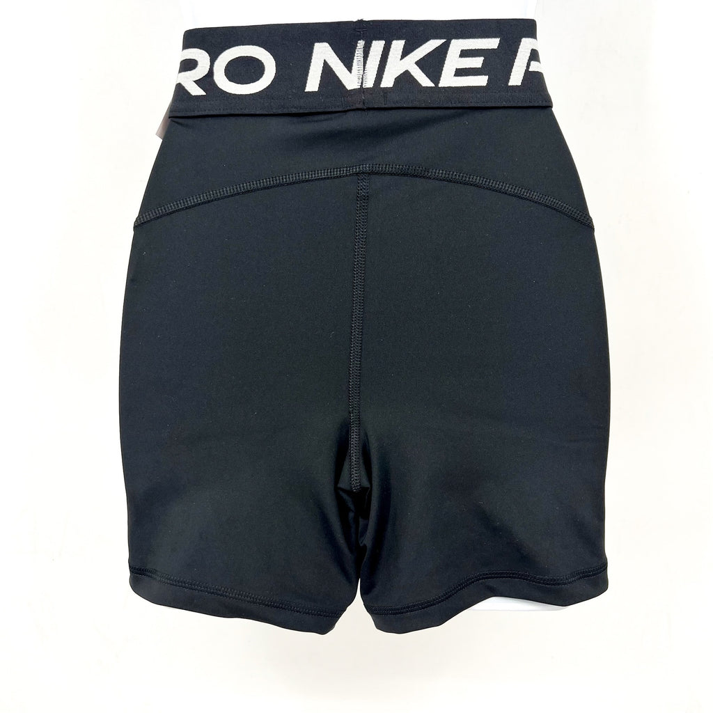 NIKE Pro 365 Dri-FIT Training 3" Mid Rise Bike Shorts Medium Black White NWT