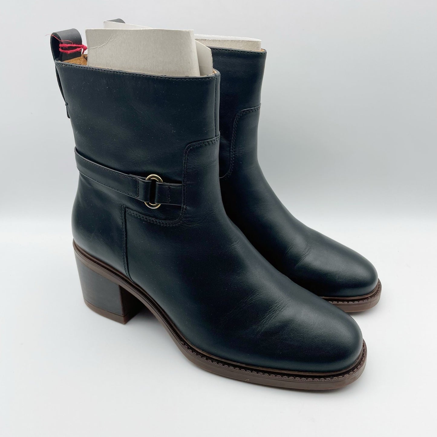 Pikolinos Women's Huesca High Ankle Boot US 9.5-10M EU 40 Black Brown NWOB