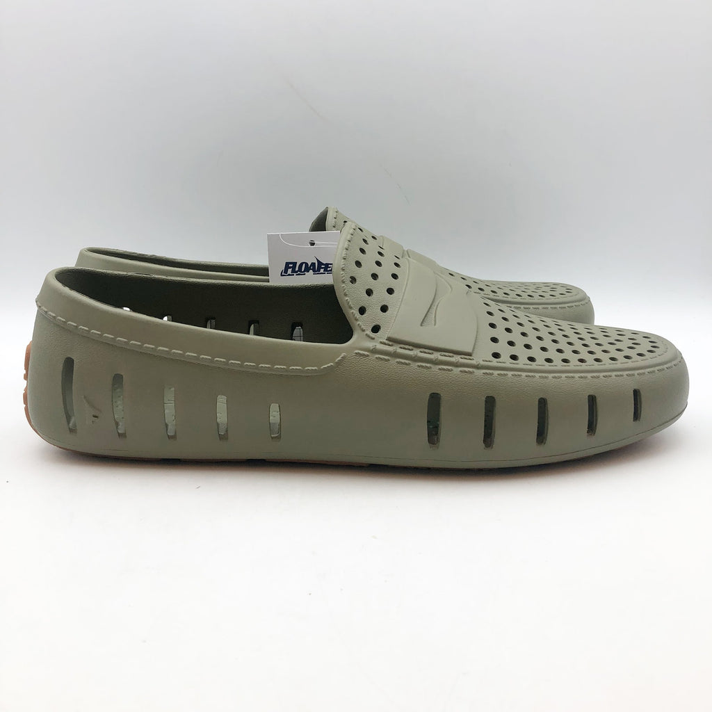 Floafers Mens Country Club Driver 2.0 Loafers Size 11 Mermaid Green Gum NWT
