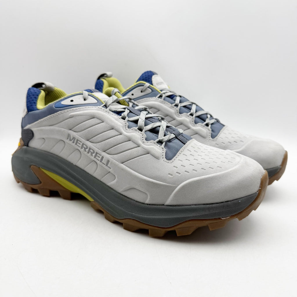 Merrell Mens Moab Speed 2 Hiking Shoes US 9.5 M Grey Athletic Waterproof NWOB