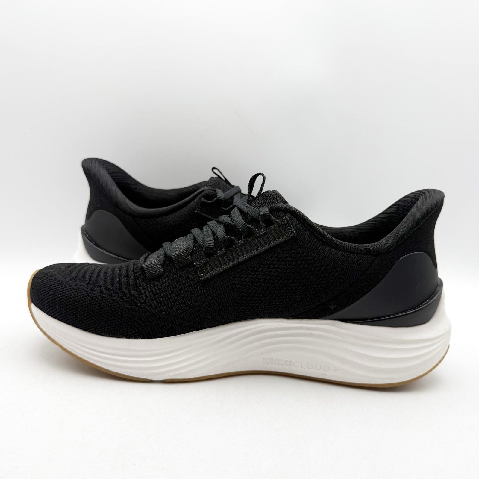 Kuru Womens Atom 2 Athletic Shoes US 9.5 Wide Black Sneakers NWOB