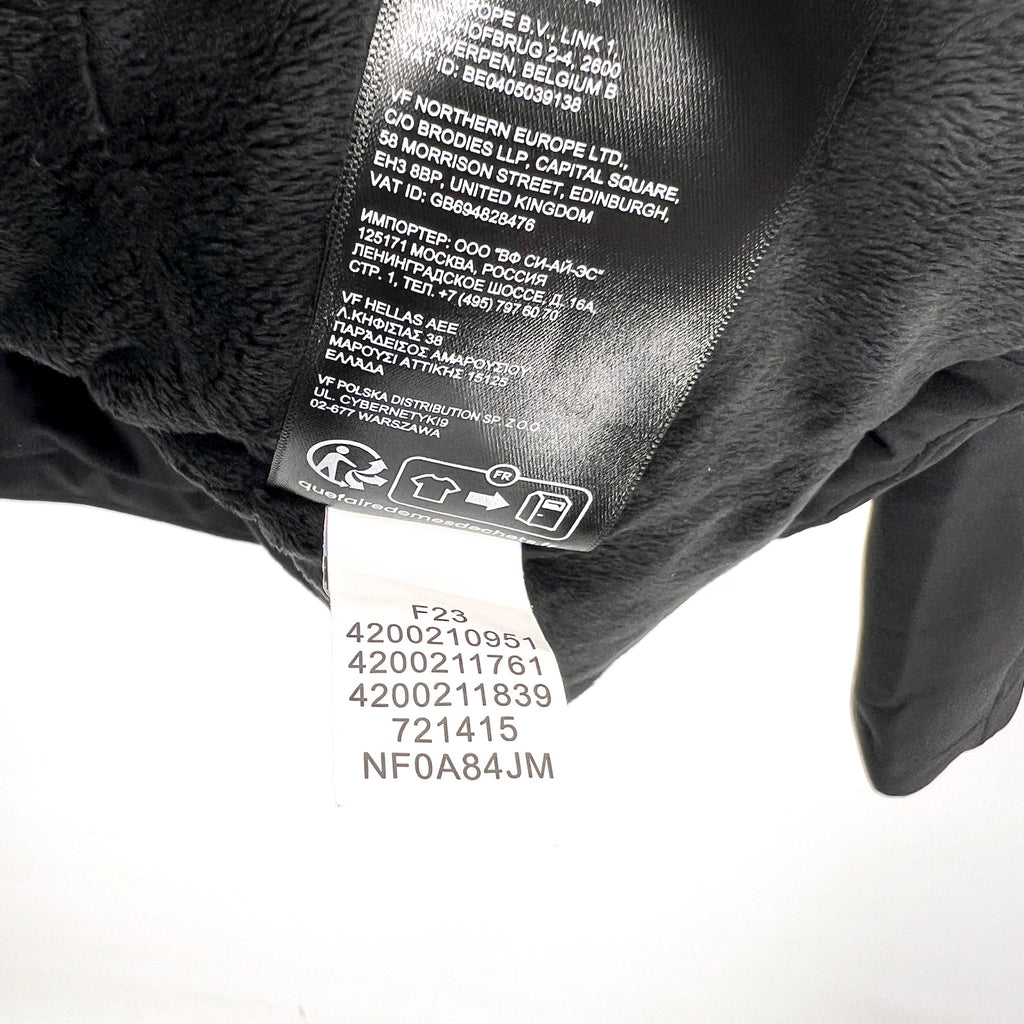 THE NORTH FACE Womens Shelbe Raschel Jacket Large TNF Black Insulated Hooded NWT
