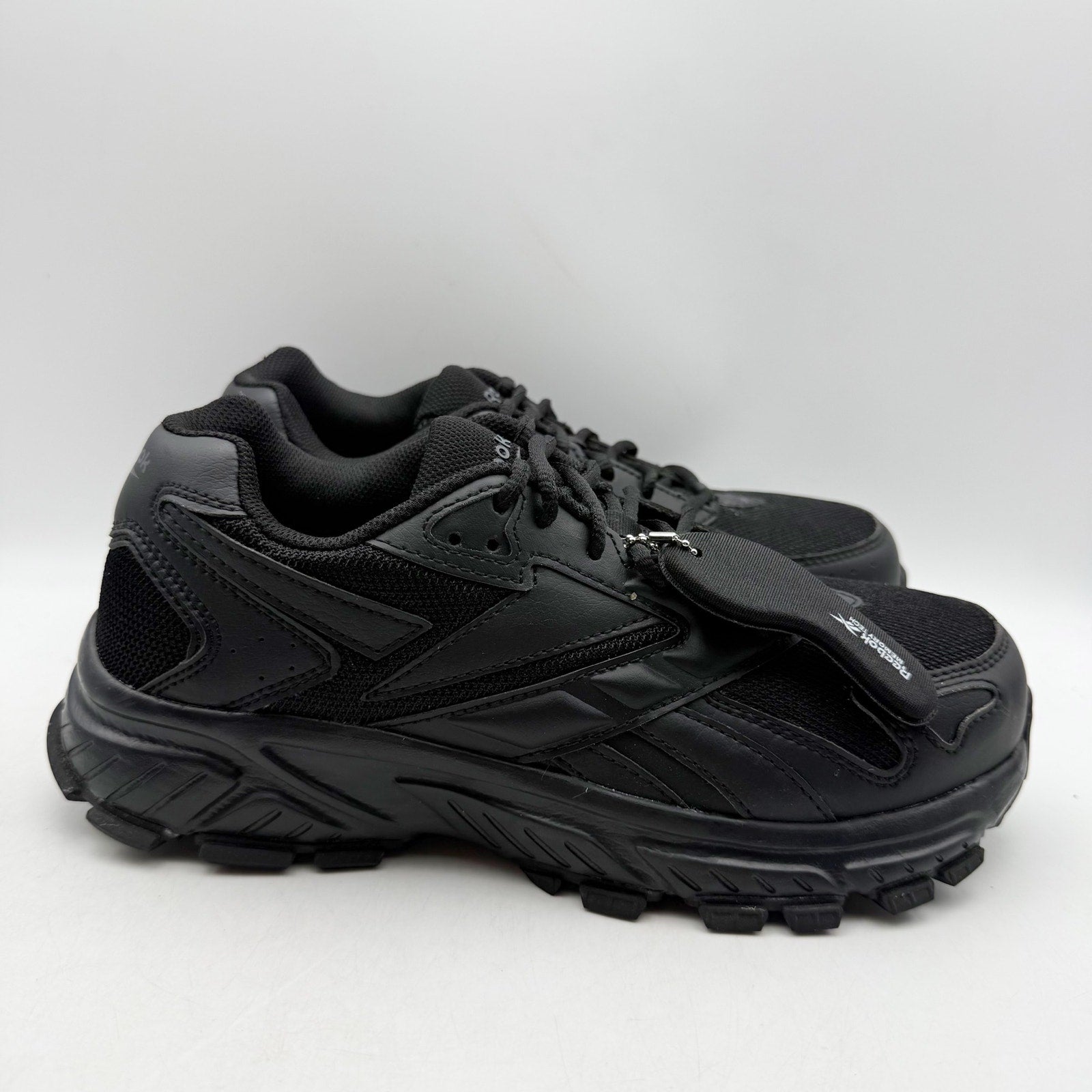 Reebok Work Mens Hyperium Work Shoes US 7 M Black EH Comp Toe NIB