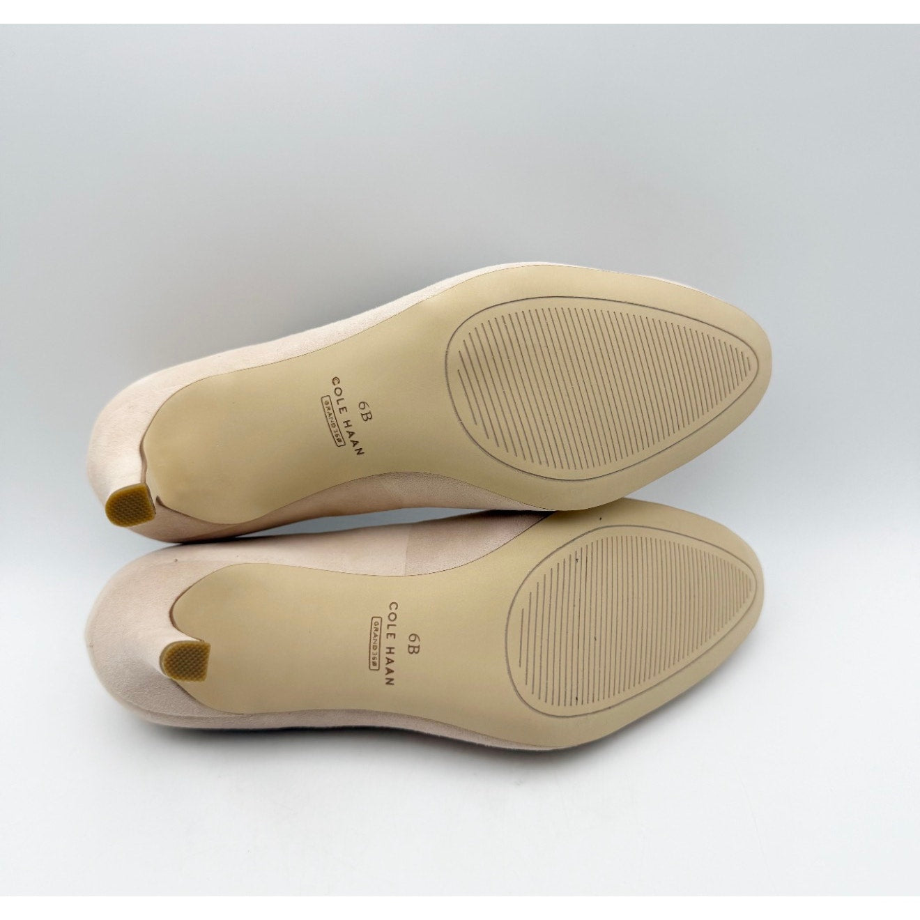 Cole Haan Womens Gabbie Pumps Size 6B Pink Peach Blush Heels NIB