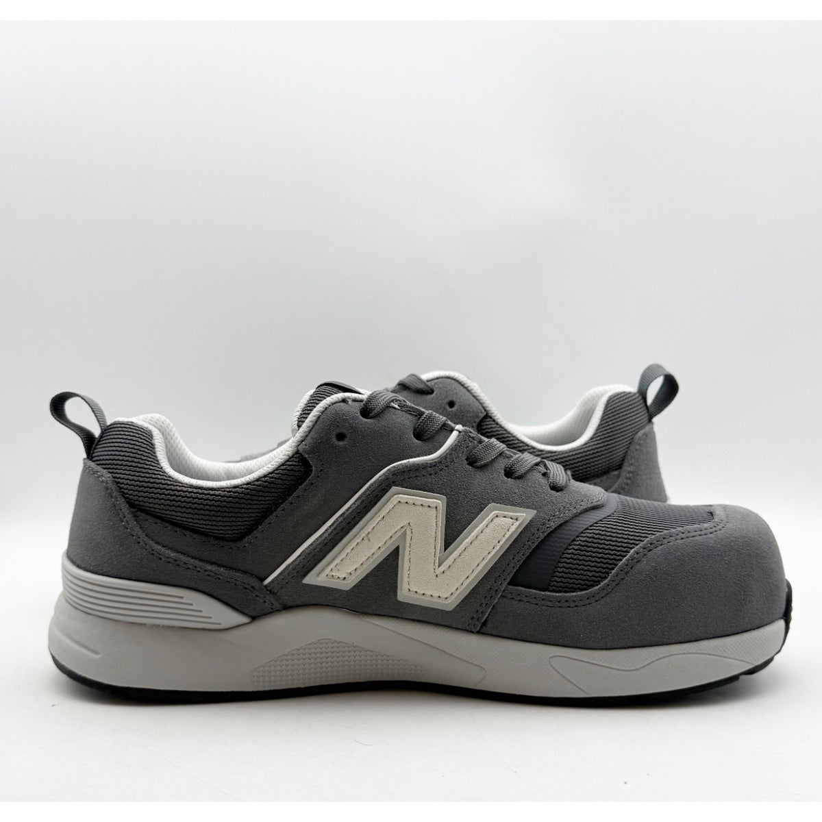 New Balance Mens Elite Lite Work Sneakers Size 9.5 EU 43 Grey White CT SR NIB