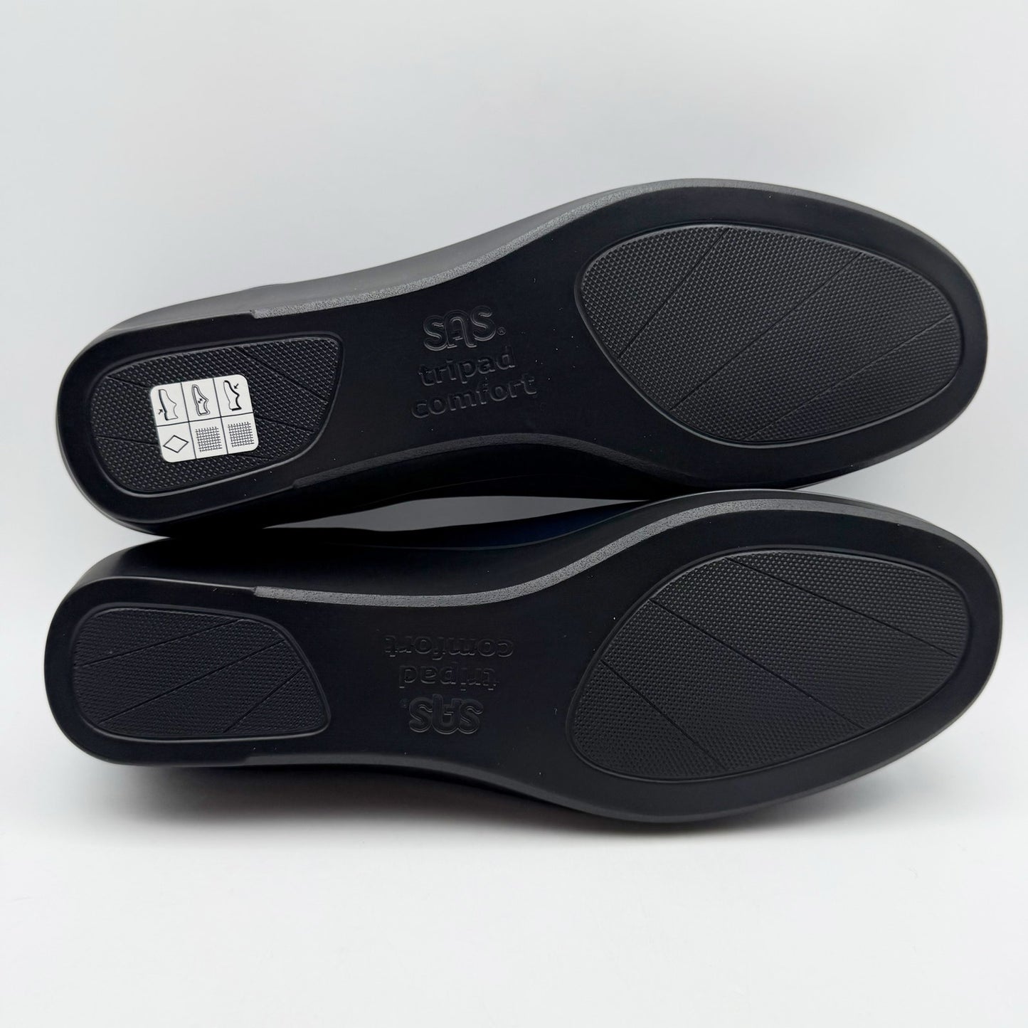 SAS Womens Bliss Slip On Wedge US 11 M Navy Blue Comfort NIB