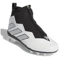 ADIDAS Men's Nasty 2.0 Football Cleats Size 9 White Black Zipper NWOB GV8306