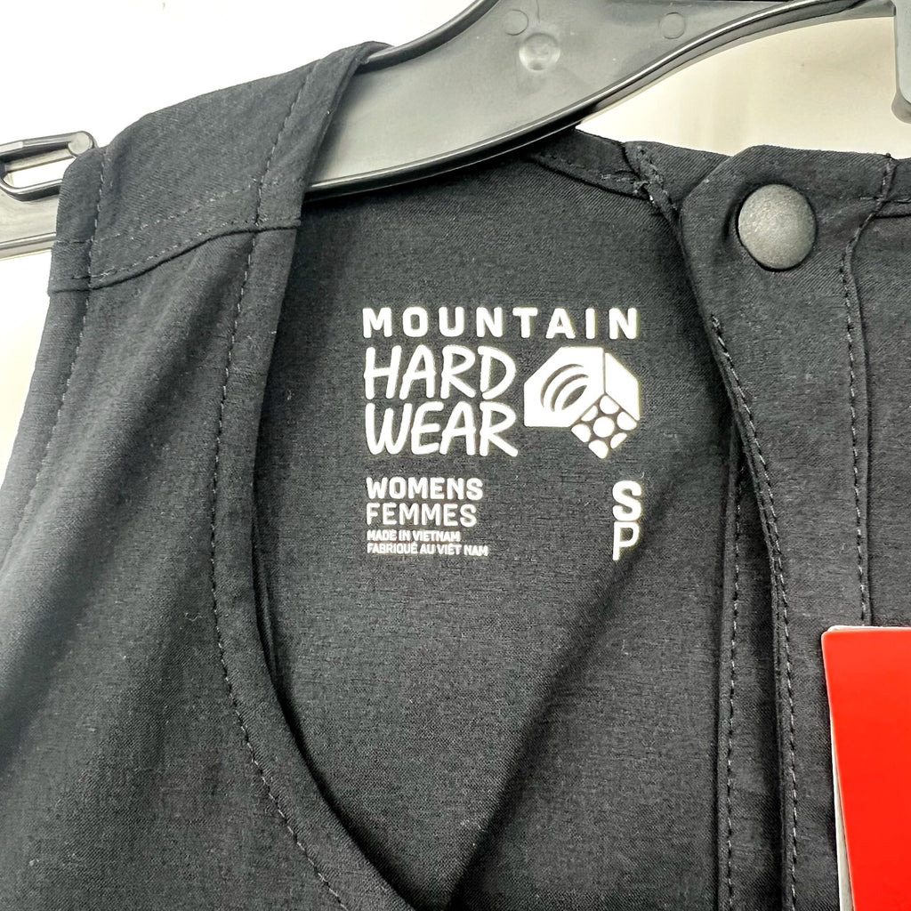 Mountain Hardware Womens Dynama Romper Small Black Sleeveless Jumpsuit NWT