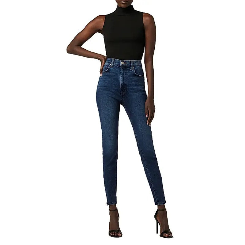 HUDSON JEANS Centerfold Super Skinny Jeans 23x28 Blue Extra-High-Rise NWOT