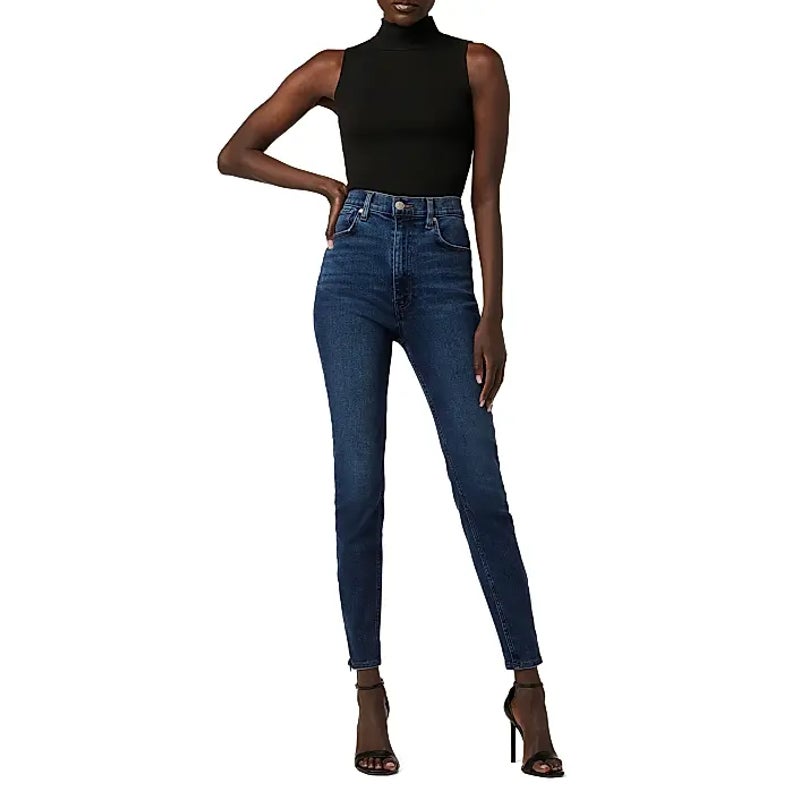 HUDSON JEANS Centerfold Super Skinny Jeans 23x28 Blue Extra-High-Rise NWOT
