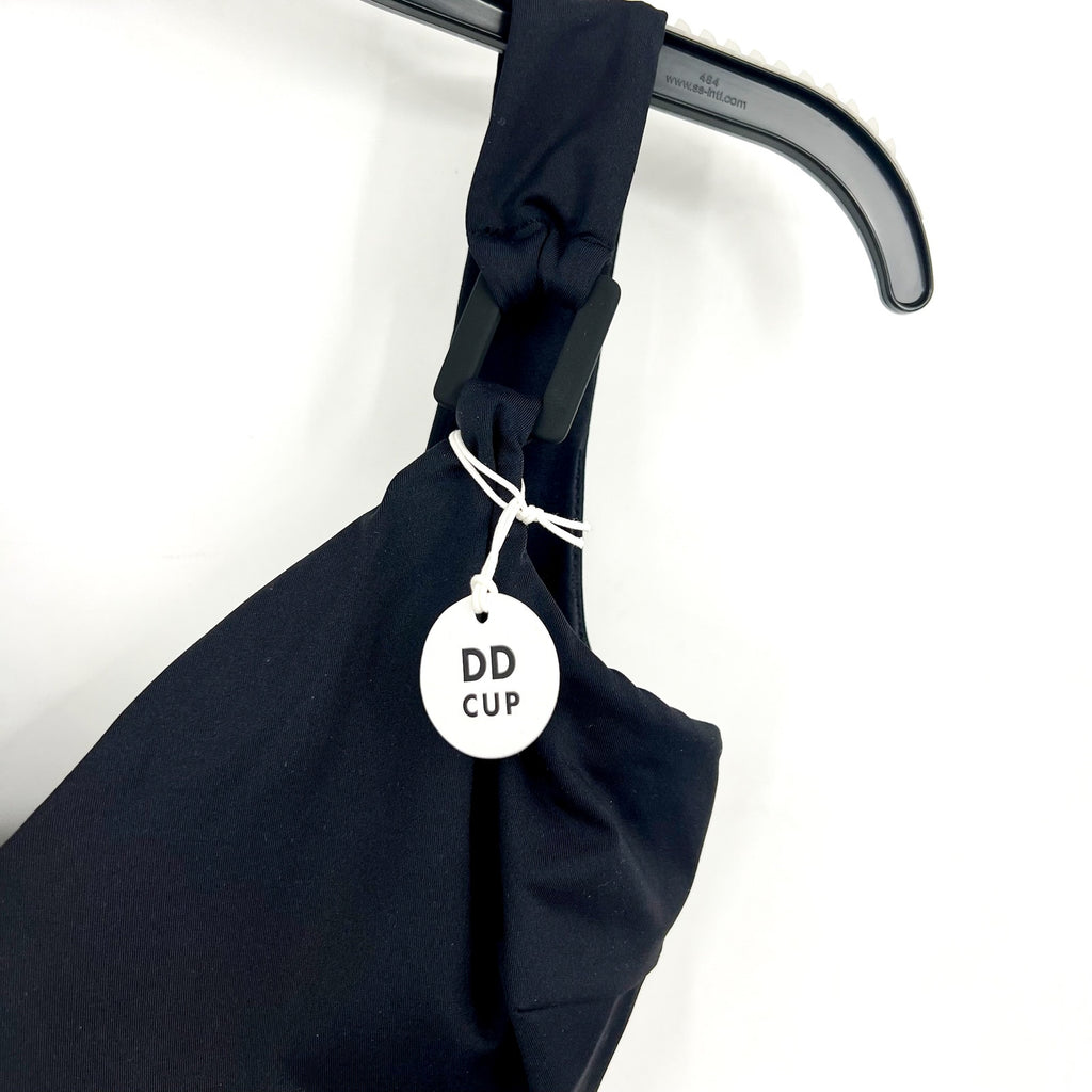 SEAFOLLY Women's One-Piece Swimsuit Size 4 DD-Cup Black Underwire NWT