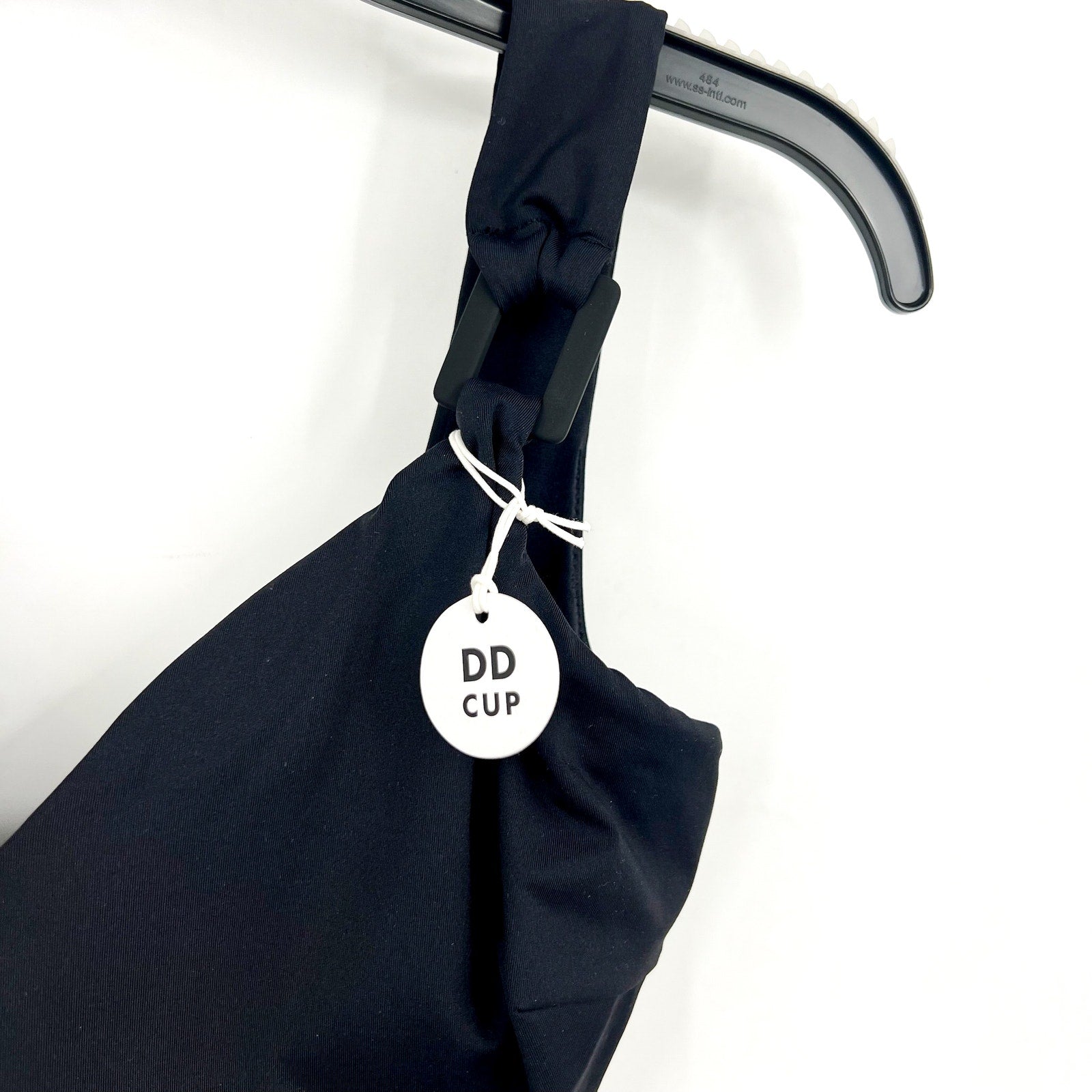 SEAFOLLY Women's One-Piece Swimsuit Size 4 DD-Cup Black Underwire NWT