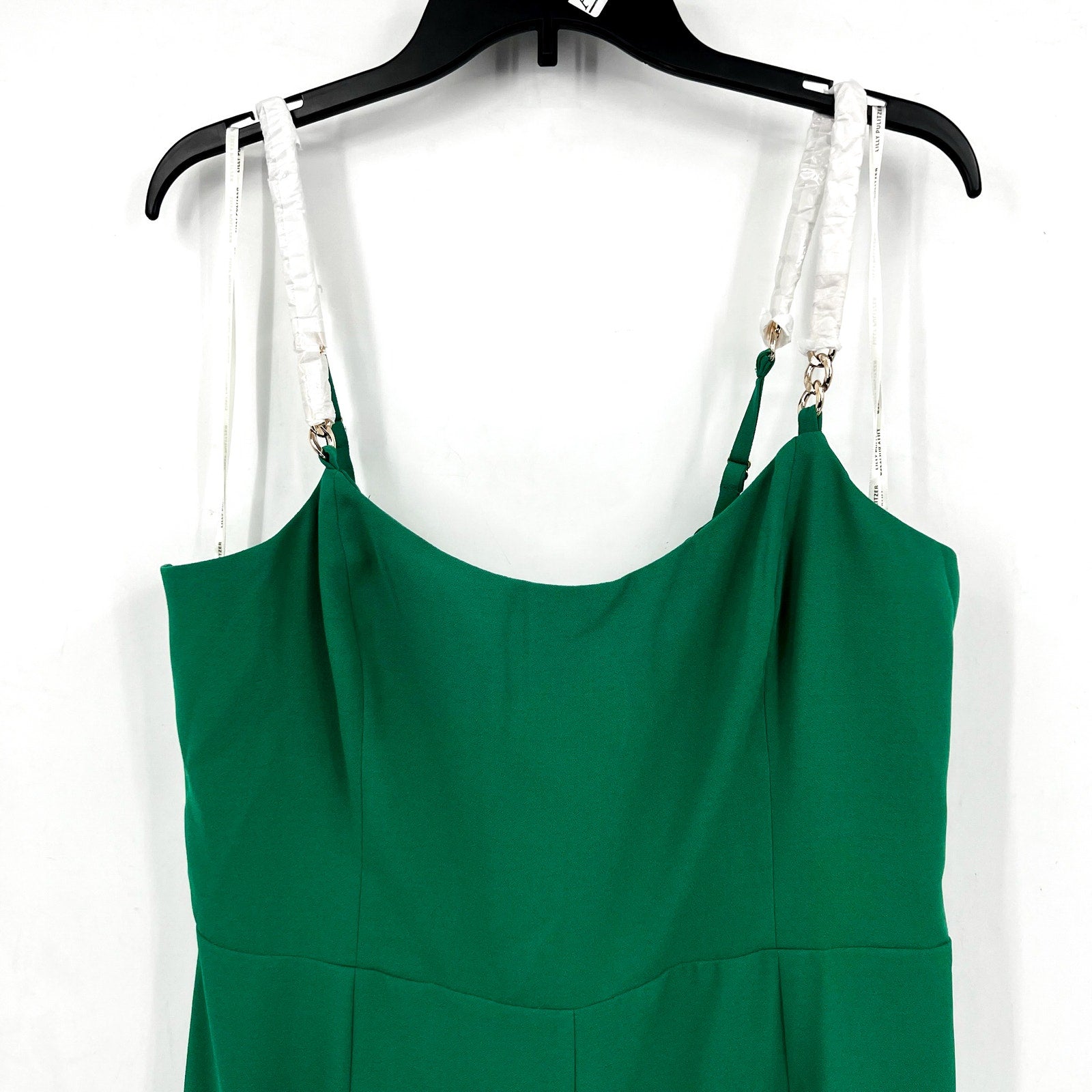LILLY PULITZER Women's Zemira Sleeveless Jumpsuit Size 16 Green Fiddle Leaf NWT