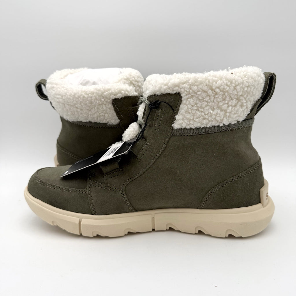 Sorel Womens Explorer Next Carnival Boots US 9 Green Winter Waterproof NIB