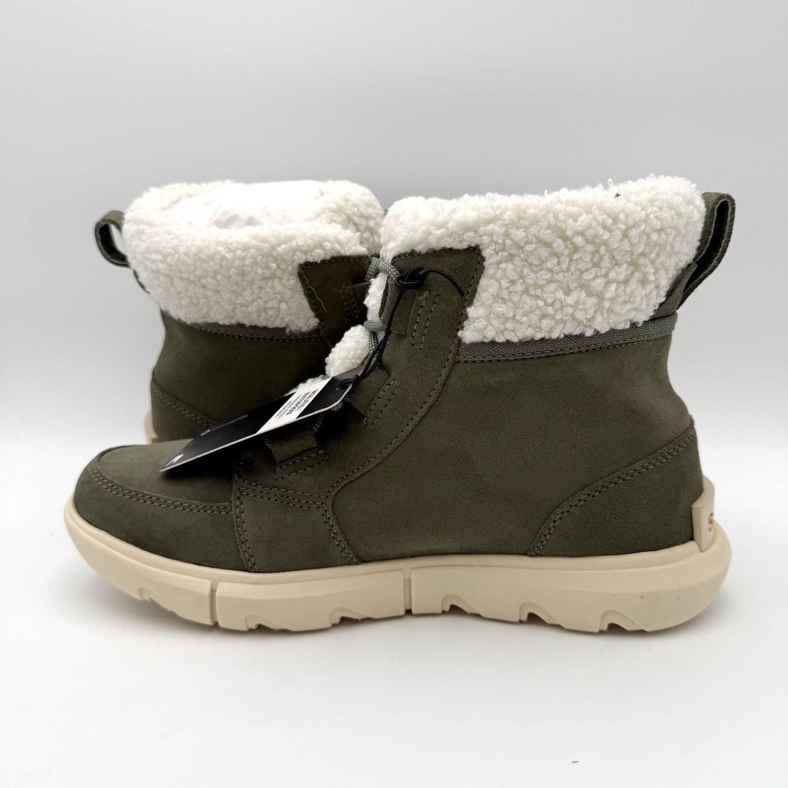 Sorel Womens Explorer Next Carnival Boots US 9 Green Winter Waterproof NIB