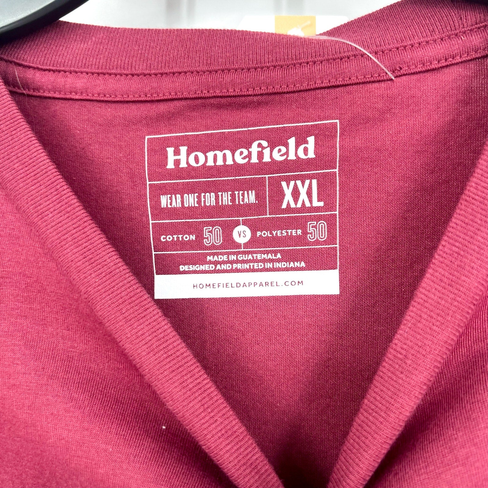 HOMEFIELD Mens Vintage Texas A&M Howdy T-Shirt XXL Maroon Short Sleeve NWT
