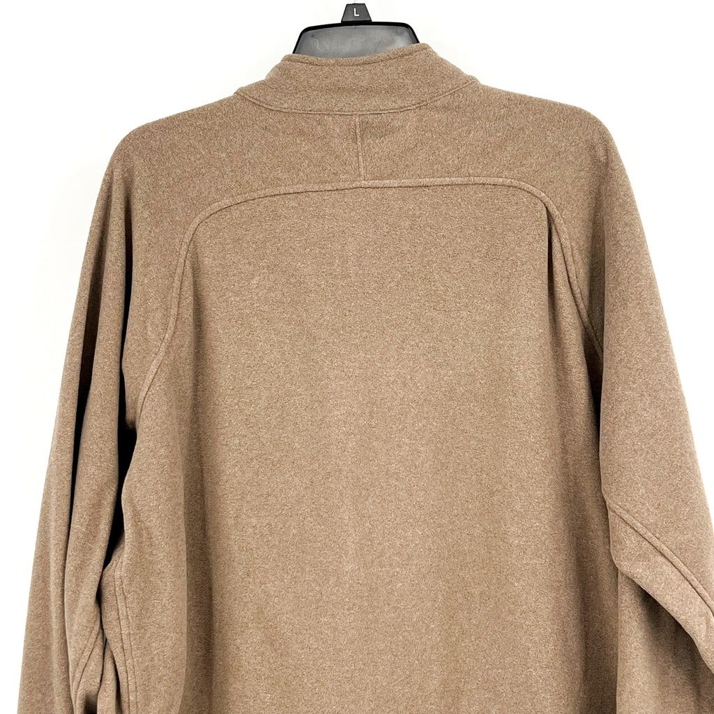MOUNTAIN HARDWEAR Mens Microchill Full Zip Fleece Jacket XXL Tan NWOT