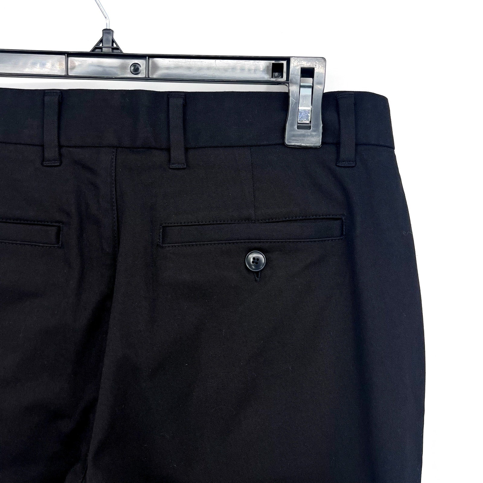 EVERLANE Men's Uniform Performance Chino Pants 29X30 Black Slim Fit NWT