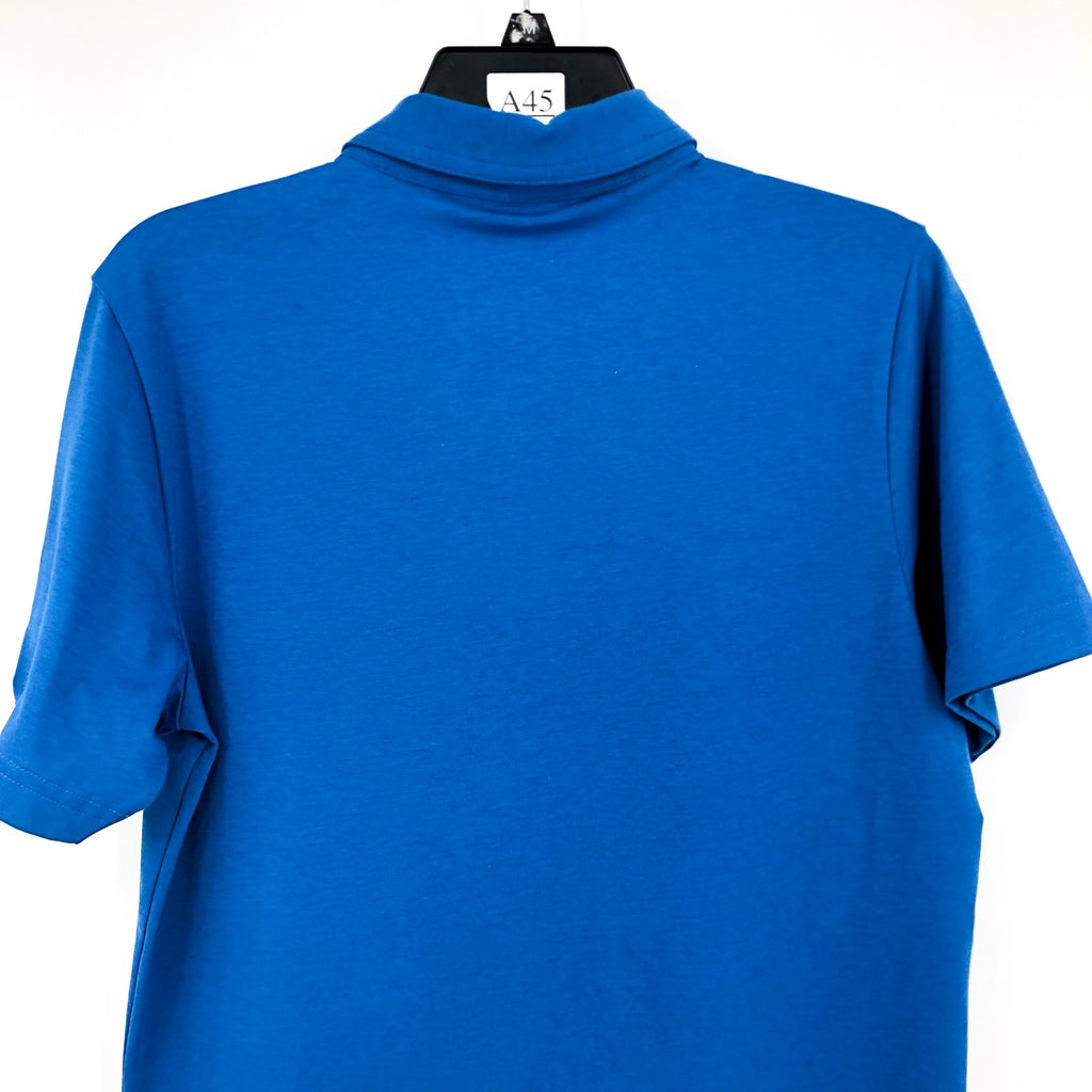 TRAVIS MATHEW Men's Chicago Cubs Club Rules Polo Shirt Small Classic Blue NWT