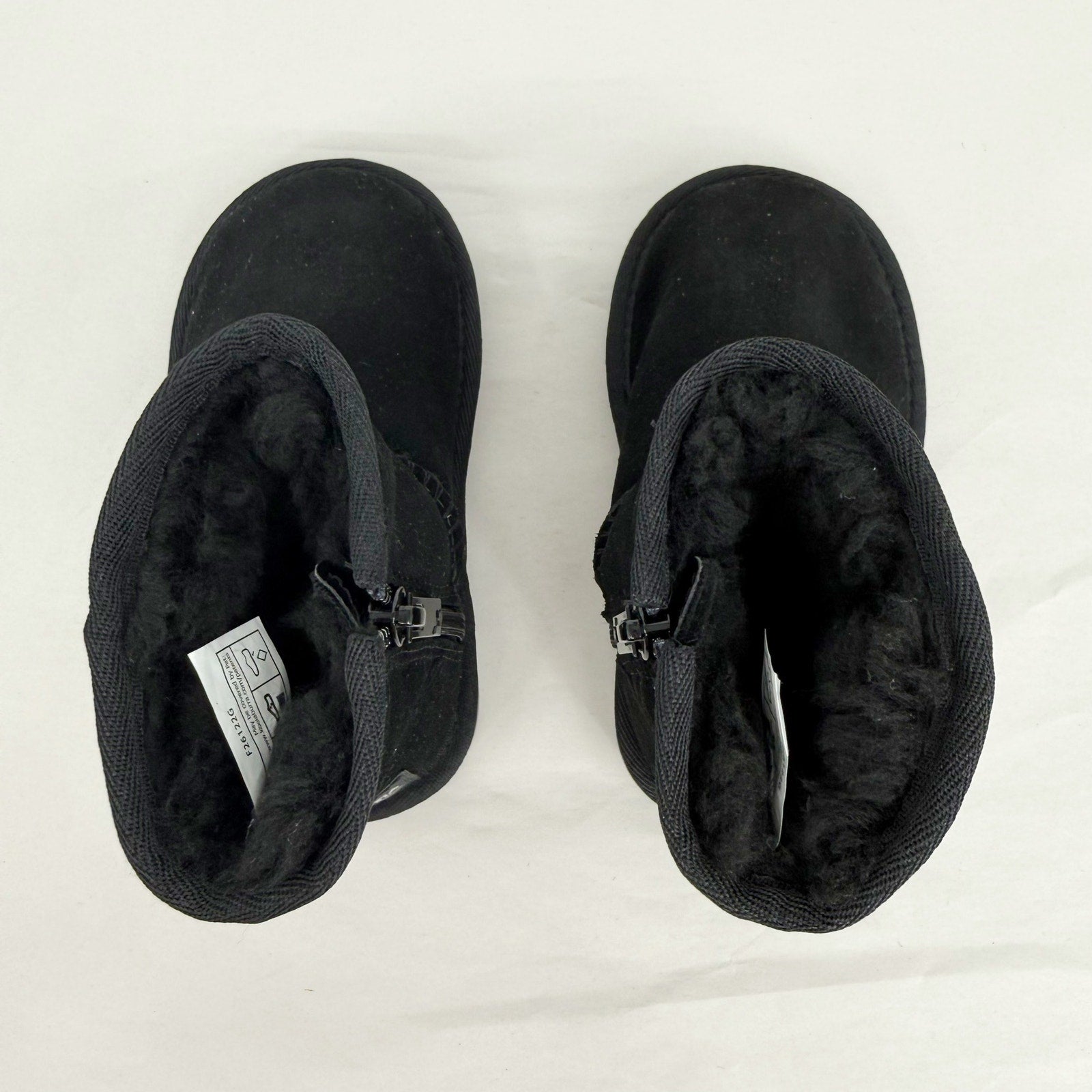 Koolaburra by UGG Kids Koola Mini Boot Baby Toddler Size 7 Black Suede NWOB