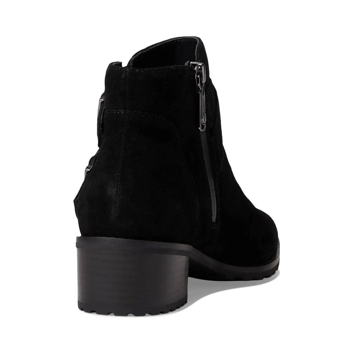 Blondo Womens Sway Ankle Booties US 6.5 M Black Suede Waterproof NWOB