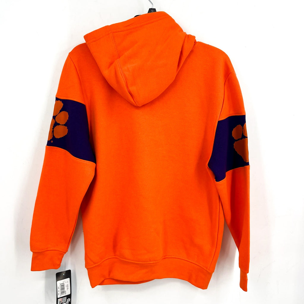 GEN 2 Youth Clemson Tigers Pullover Hoodie Large Orange Sweatshirt NWT