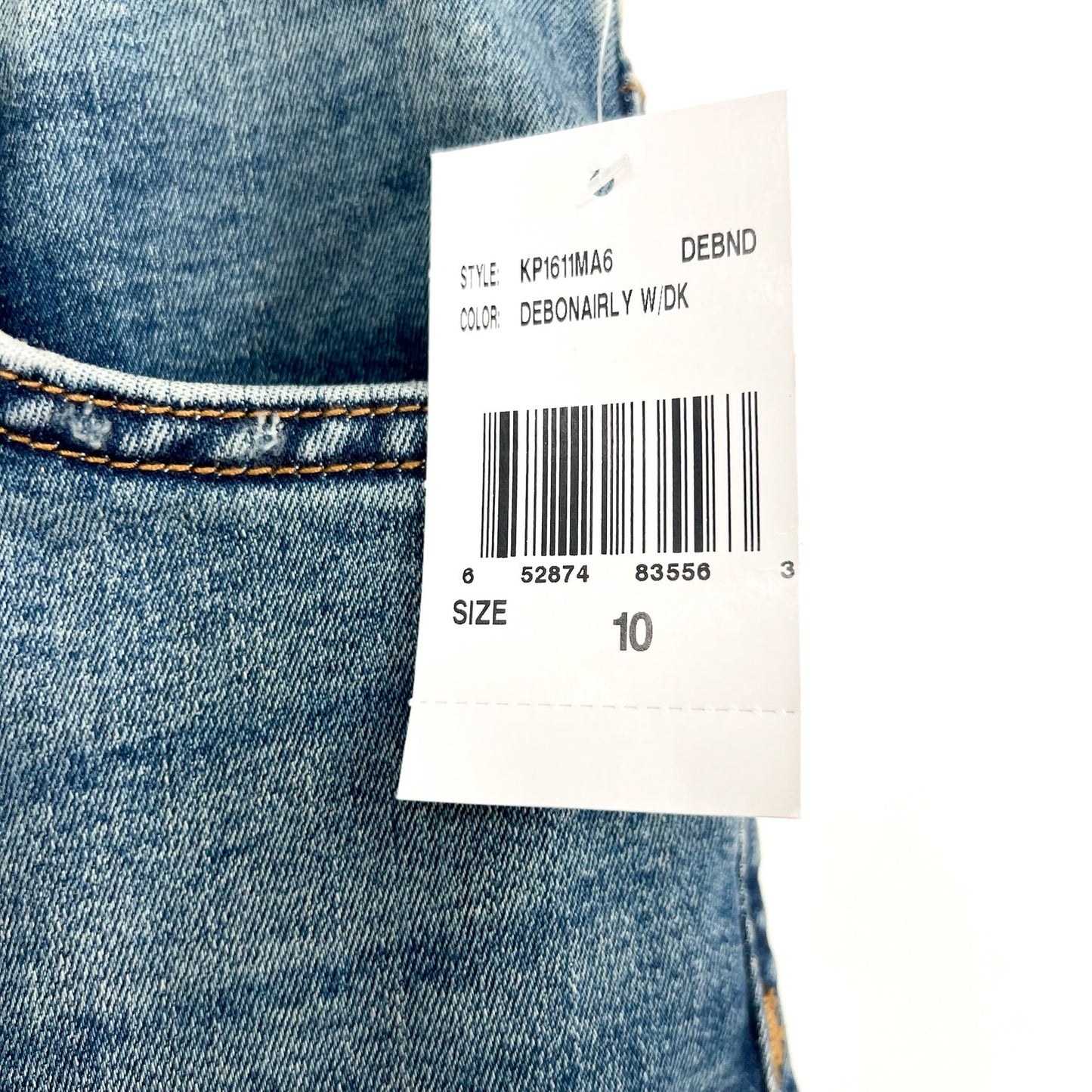 KUT FROM THE KLOTH Stella Flare Jeans US 10 Blue Debonairly High Rise Fab AB NWT