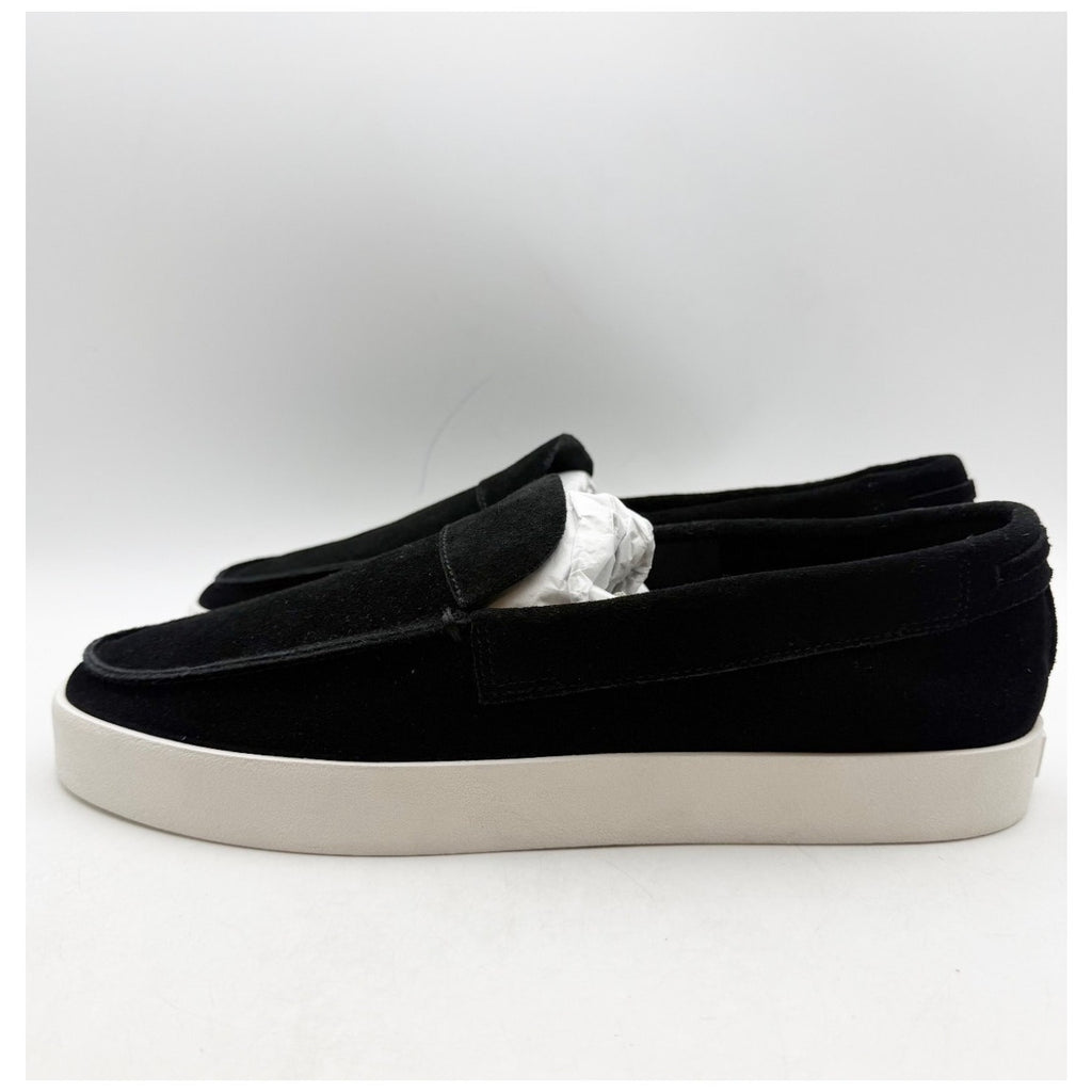 Saint Morta Men's Hemisphere Slip On Loafers Size 8 Black White Suede NIB