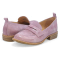 Miz Mooz Womens Gracie Loafer Size EU 39 US 8.5 Purple Suede Pump Heeled NIB