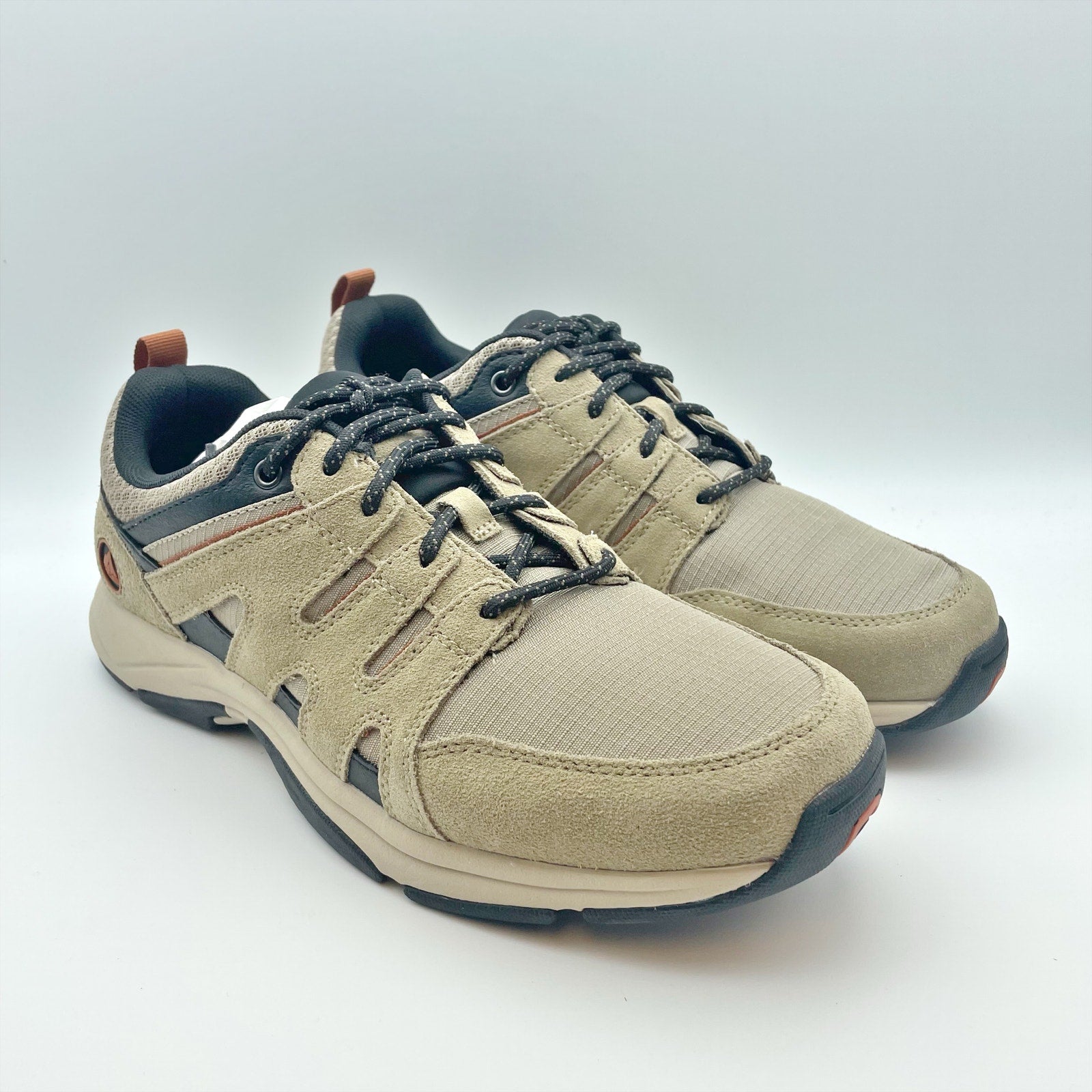 Rockport Men's Chranson Sport Lace Up Shoes Size 9 Taupe Beige Tan NIB