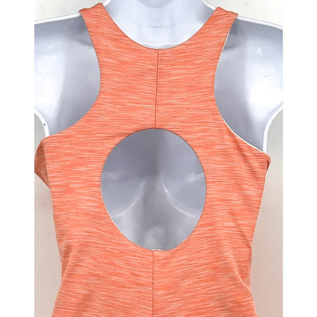 OUTDOOR VOICES Women's Flow Circle Back Dress Small Orange Terracotta NWT