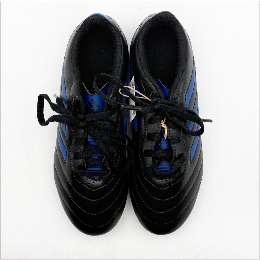 Adidas Youth Goletto VIII Firm Ground Soccer Cleats Size 3 Black Blue NWOB