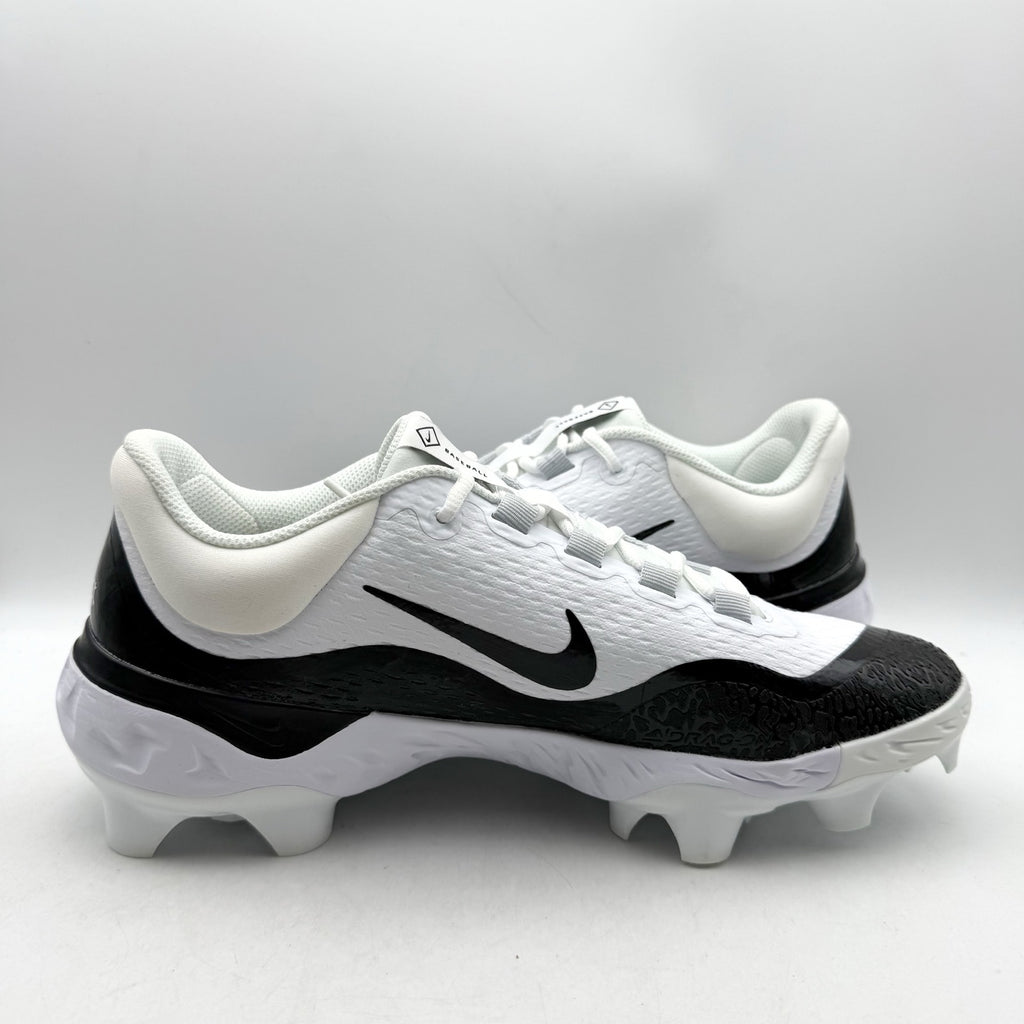 Nike Mens Alpha Huarache Elite 4 Low MCS Baseball Cleats US 11 White FD6255 NWOB