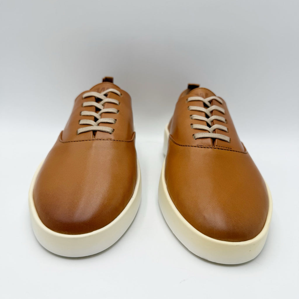 Wolf & Shepherd Cruise Lace Up Sneakers Mens 4.5 Womens 6 Tan Nubuck NIB