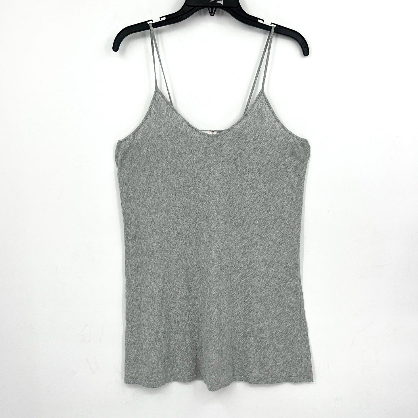 SKIN ORGANIC Womens Essential Camisole Tank Small Medium Heather Grey V Neck NWT