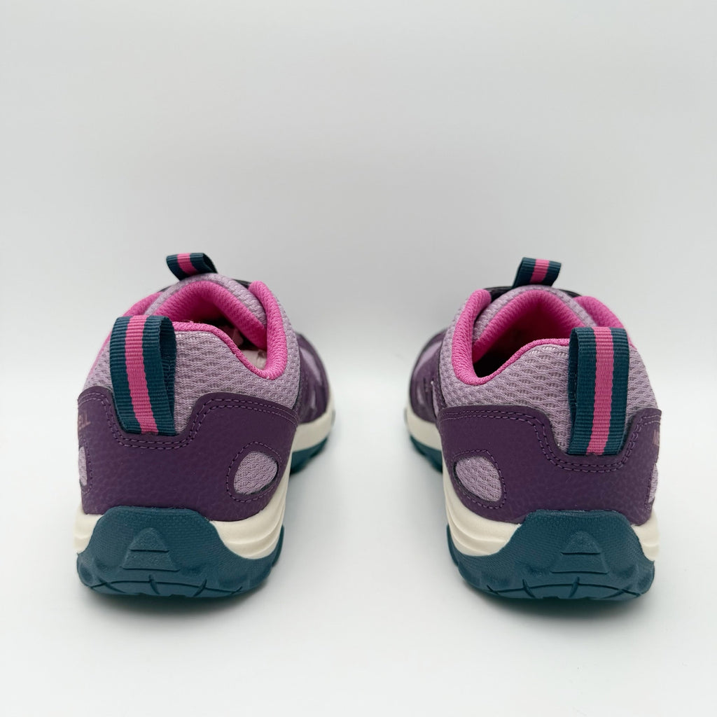 Merrell Kids Trail Chaser 2 Hiking Shoes Size 4 Purple Athletic Sneakers NWOB