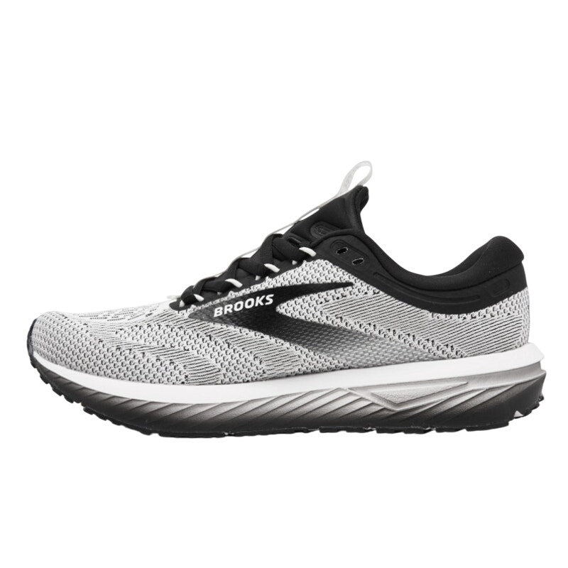 Brooks Womens Revel 7 Running Shoes US 7.5 M EU 38.5 Grey Black Athletic NWOB
