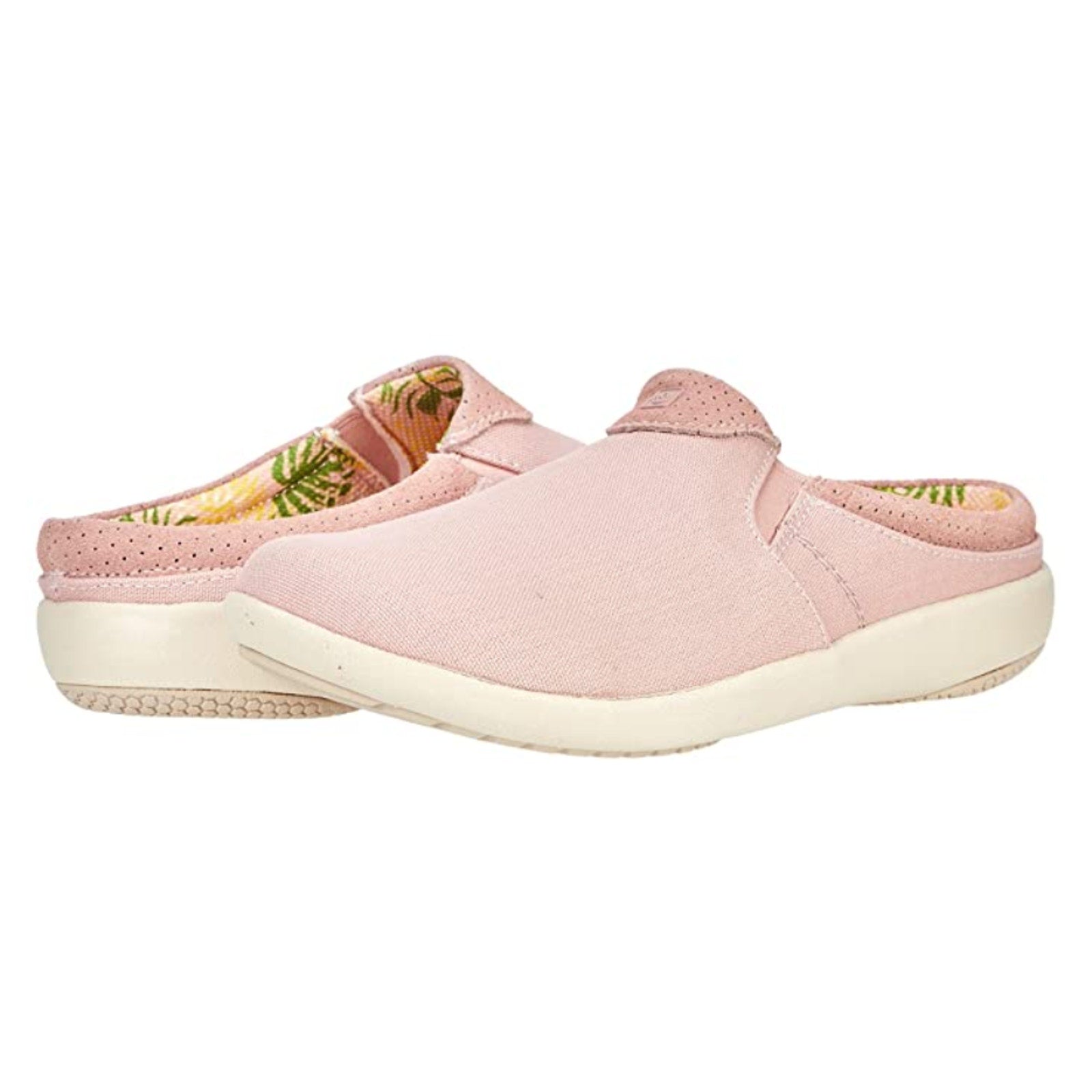 Spenco Womens SIESTA NUEVO Casual Slide US 7.5 Pink Suede Slip On Clogs NIB