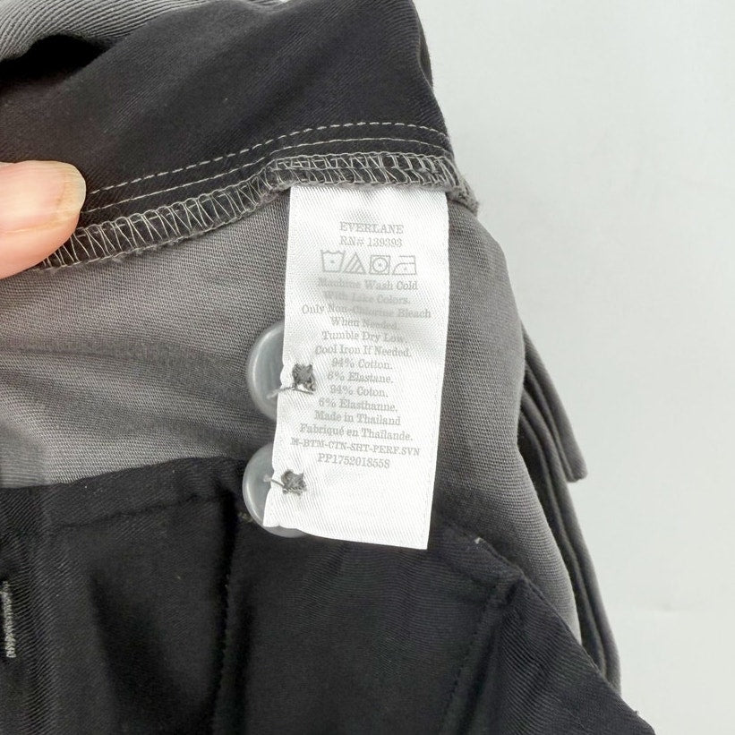 EVERLANE Men's The 7” Slim-Fit Performance Chino Shorts Size 34 Slate Grey NWT