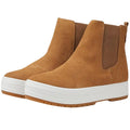 KEDS Womens The Platform Chelsea Boots Size 6.5 Brown Tan Suede NWOB
