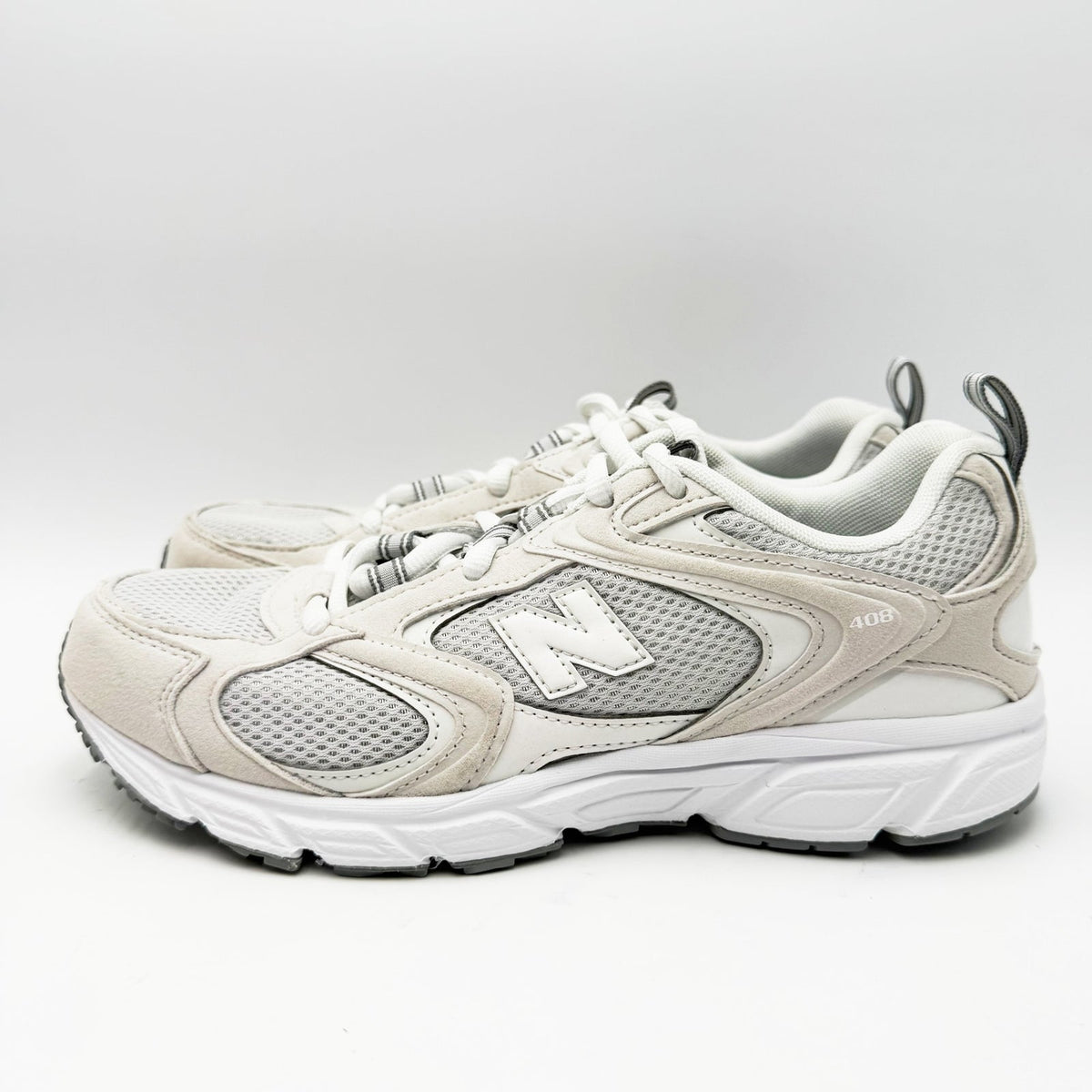 New Balance 408 Casual Sneakers Womens 9 Mens 7.5 EU 40.5 Grey Reflection NWOB