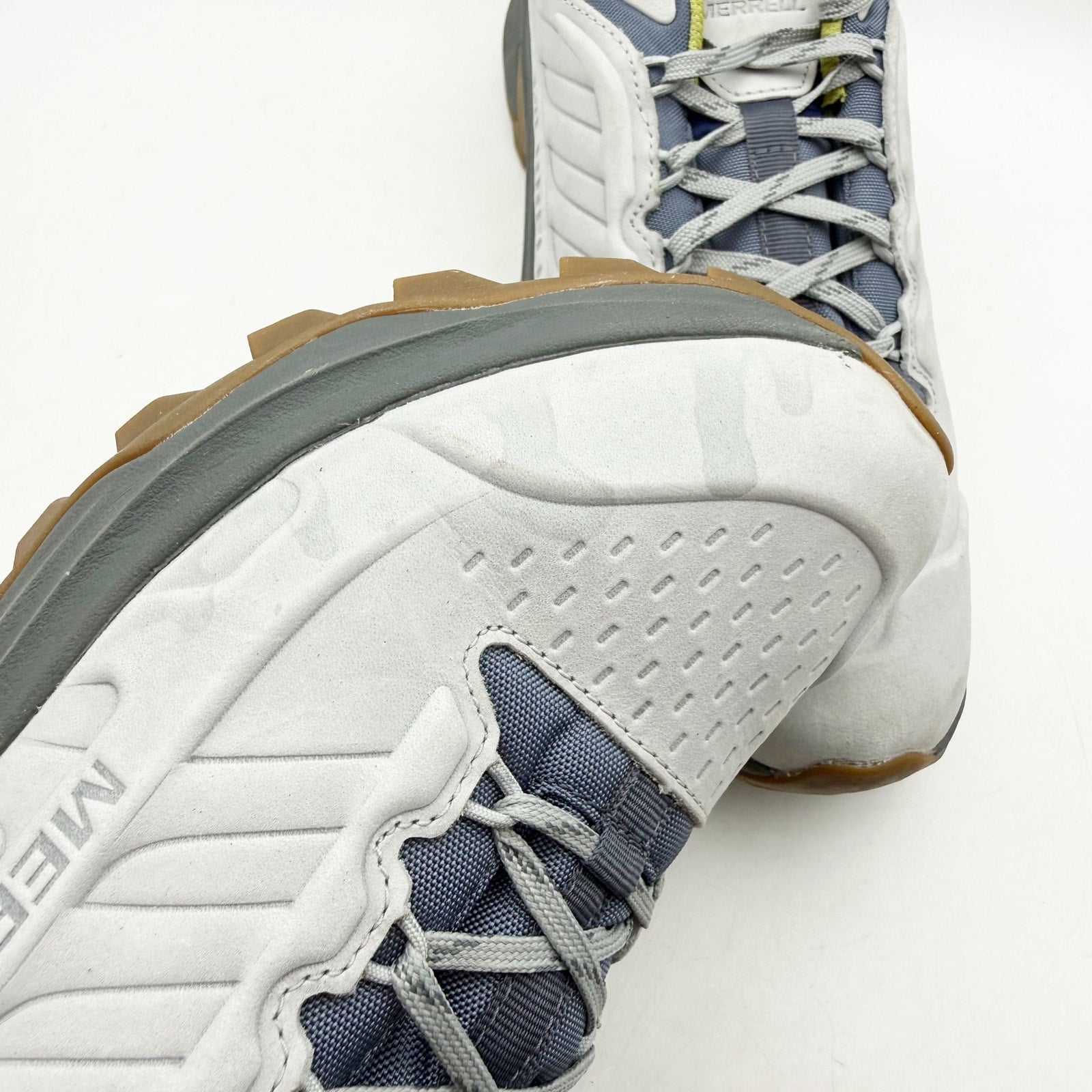 Merrell Mens Moab Speed 2 Hiking Shoes US 9.5 M Grey Athletic Waterproof NWOB