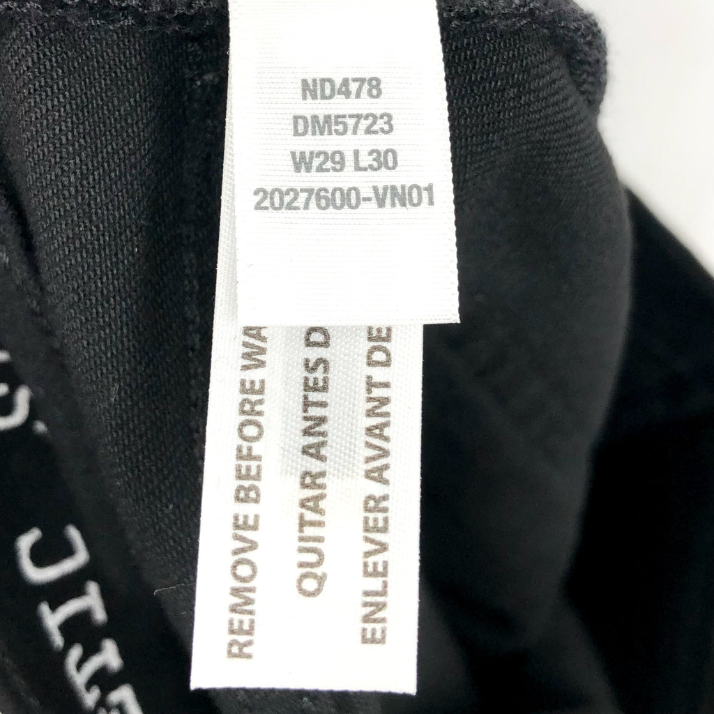 MADEWELL Men's Athletic Slim Jeans 29x30 Black Bainhart COOLMAX ND478 NWT