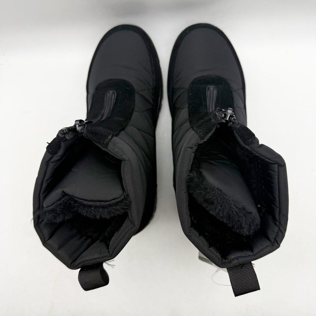 Flexus Spring Step Womens Lake Effect Snow Boots US 5.5-6 Black Waterproof NIB