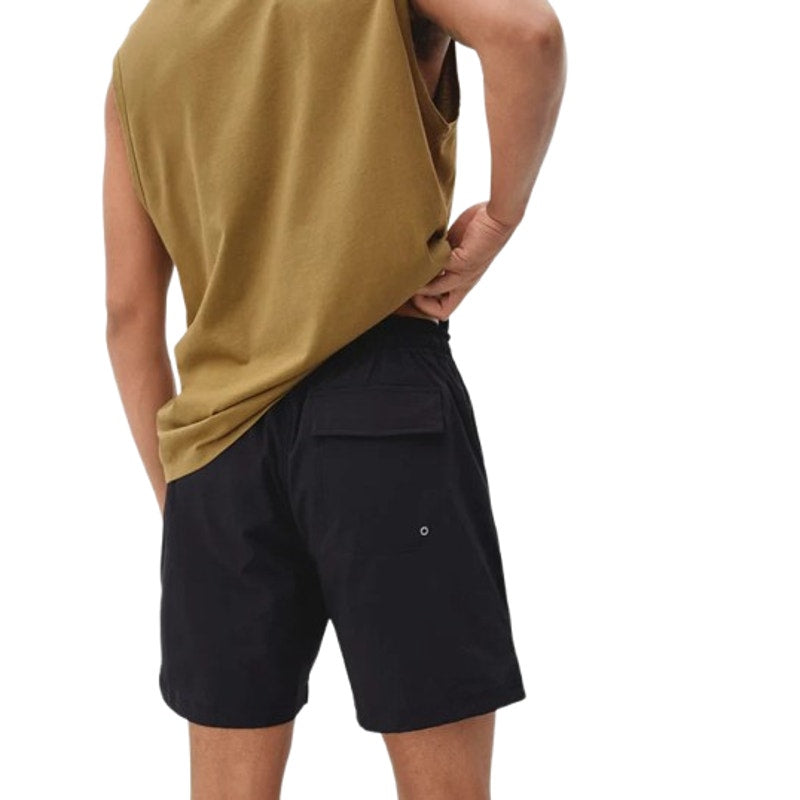 EVERLANE Men's The ReNew Swim Shorts Medium Black Drawstring NWT