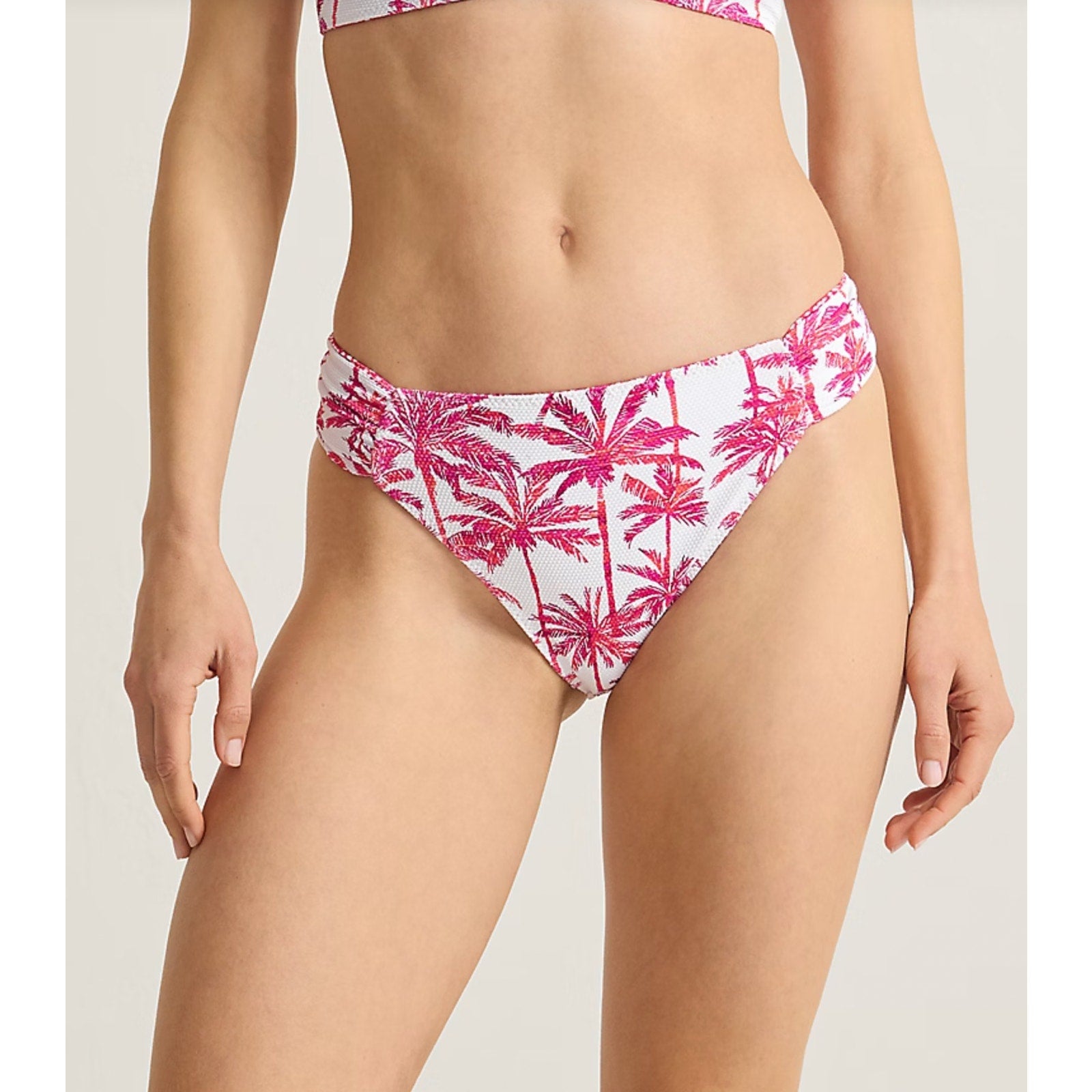 TOMMY BAHAMA Island Cays Hipster Bikini Bottom XS Pink Maui Print Reversible NWT