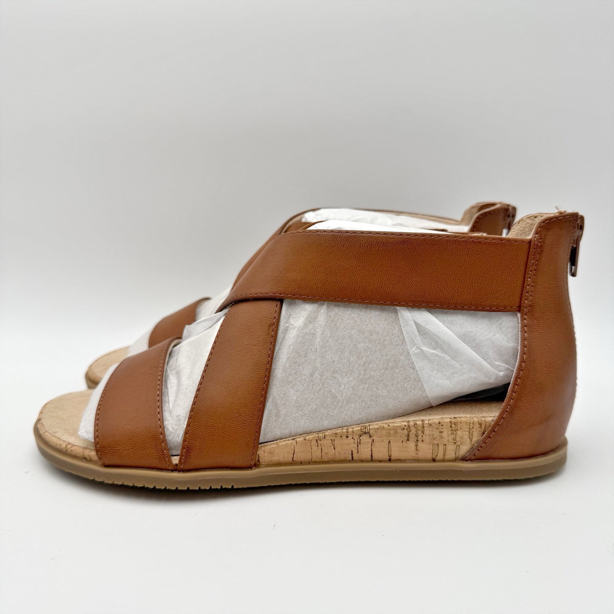 Soul Naturalizer Womens Cindi Sandals Size 7.5 M EU 38 Toffee Brown NIB